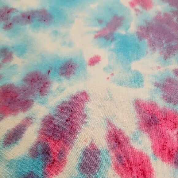 Gildan Tie-Dye Shirt in Blue and Purple - Picture 12 of 16